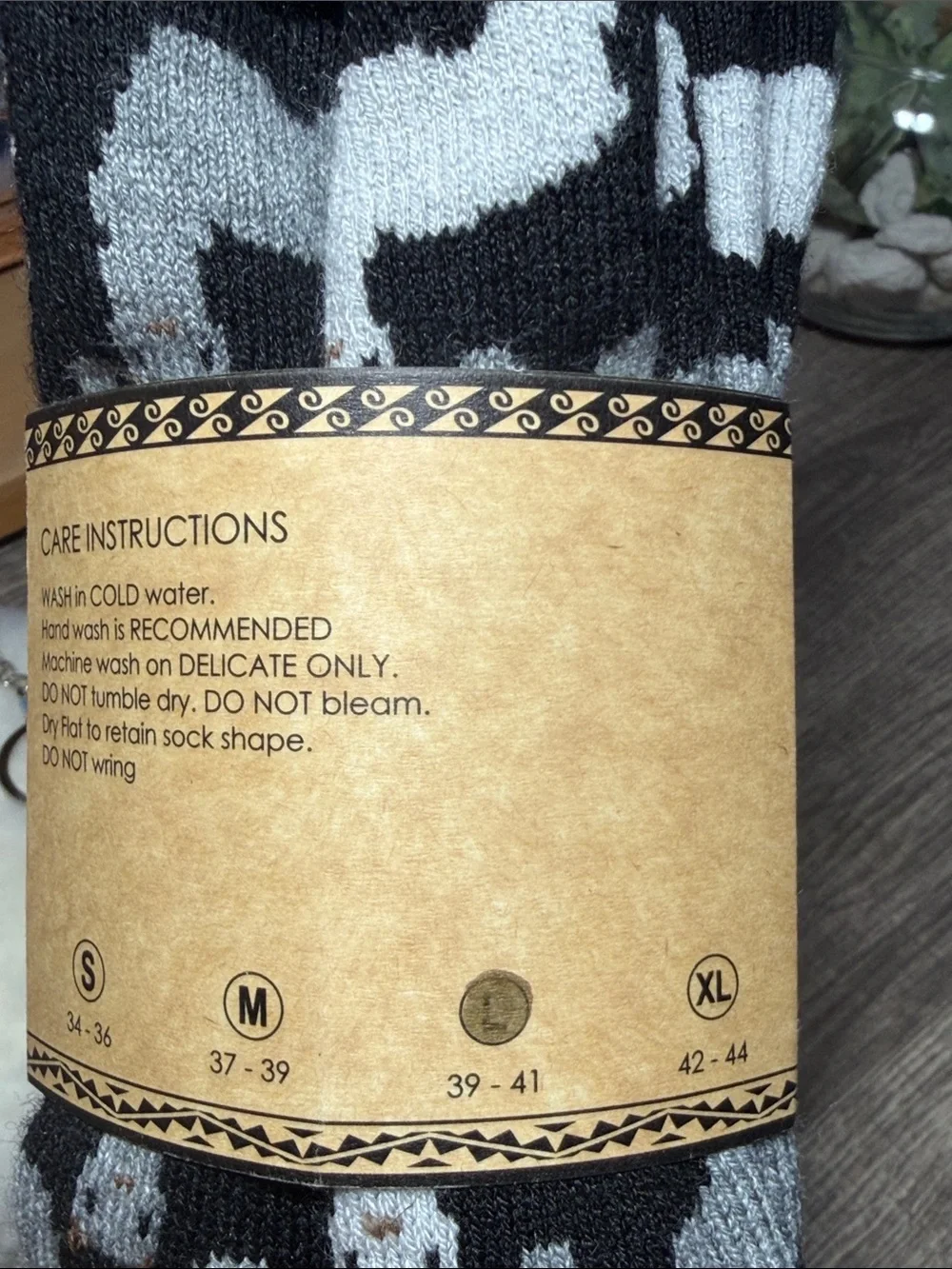 Alpaca Gift Set with Socks and Coin Purse with Highland Cow Charm